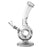 MJ Arsenal Saturn Mini Water Pipe, 8" Tall, 10mm Female Joint, Borosilicate Glass, Front View