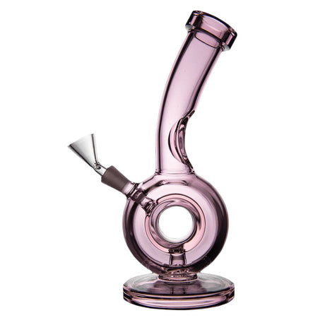 MJ Arsenal Saturn Mini Water Pipe in Rosewood | 8" | 10mm Female Joint | Front View