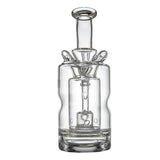 MJ Arsenal Turbine Mini Rig with 10mm Female Joint, Straight Design, Front View on White Background