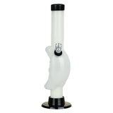 Moon Face Acrylic Water Pipe | 8" | Colors Vary