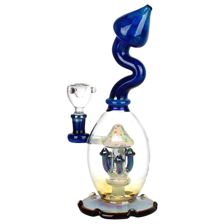 Mushroom Magic Glass Water Pipe | 11" | 14mm F