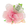 My Bud Vase Flower Poker, Light Pink Floral Dab Tool for Rigs, Front View