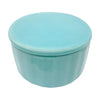 My Bud Vase Round Stash Cache in Teal - Front View on White Background
