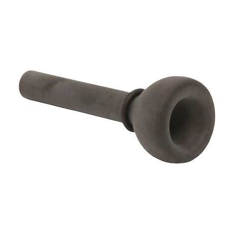 My Bud Vase Small Black Bubble Bowl side view, matte finish, perfect for discreet use
