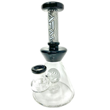 7" AFM WigWag Ball Dab Rig with Bent Neck and Showerhead Perc - Front View