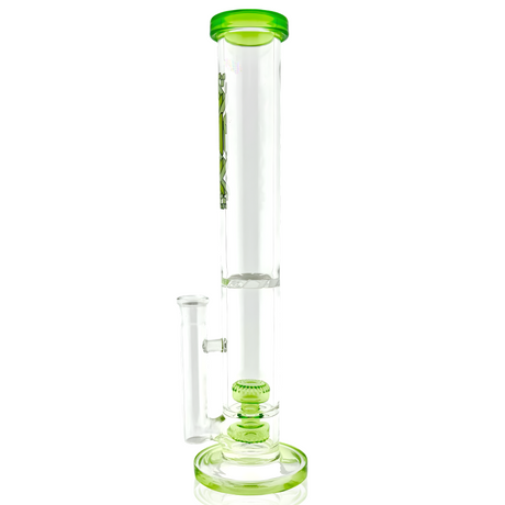 AFM 13″ Double Puck Straight Tube Bong