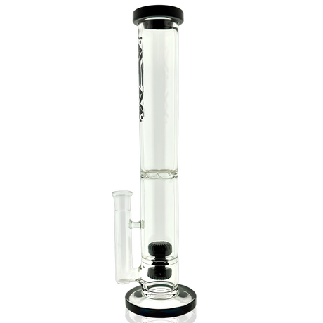 AFM 13″ Double Puck Straight Tube Bong
