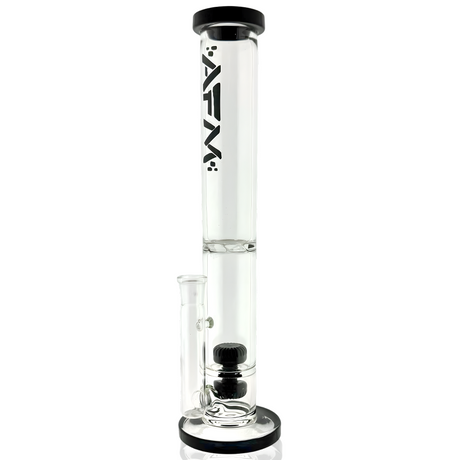 AFM 13″ Double Puck Straight Tube Bong