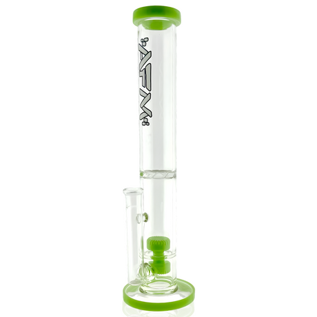 AFM 13″ Double Puck Straight Tube Bong