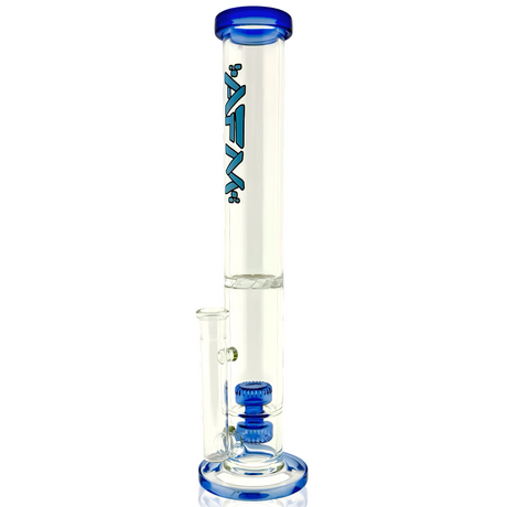 AFM 13″ Double Puck Straight Tube Bong