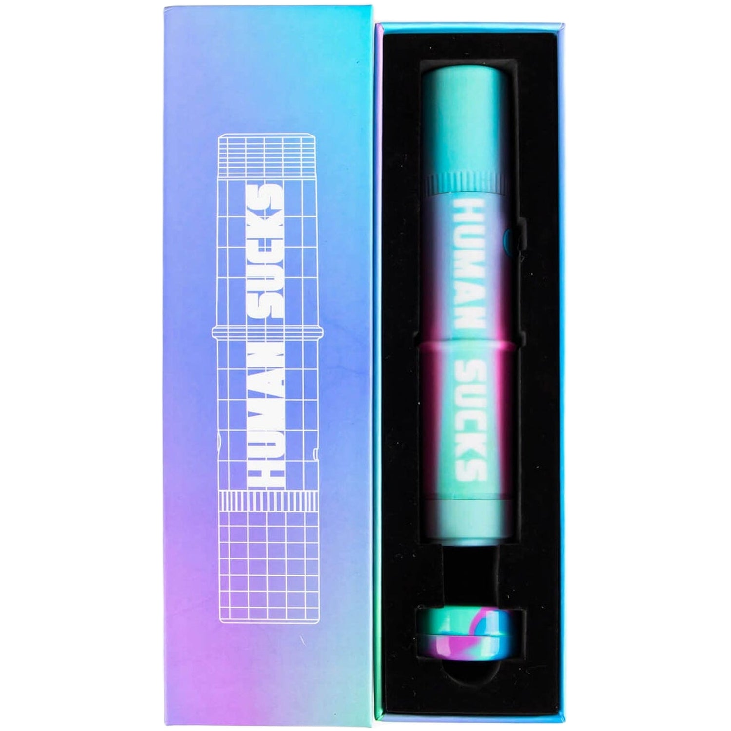 HumanSucks Stinger Neon - Electric Hand Pipe with Fast Charge & Ceramic Tip