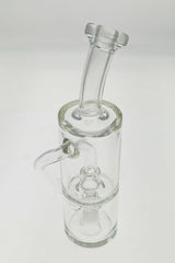 Thick Ass Glass 8" Hydratube with Super Slit Showerhead Froth Diffuser, Clear, 14MM Female
