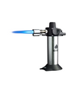 Newport Mini Torch Lighter in Silver with Blue Flame, Ideal for Dab Rigs