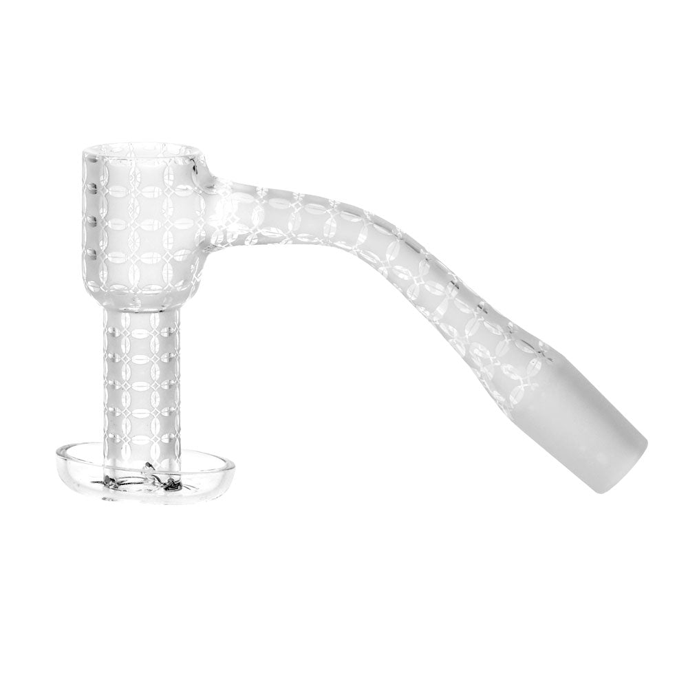 No Weld Quartz Terp Slurper Etched Banger for Dab Rigs, 45/90 Degree Angle, 14mm Joint