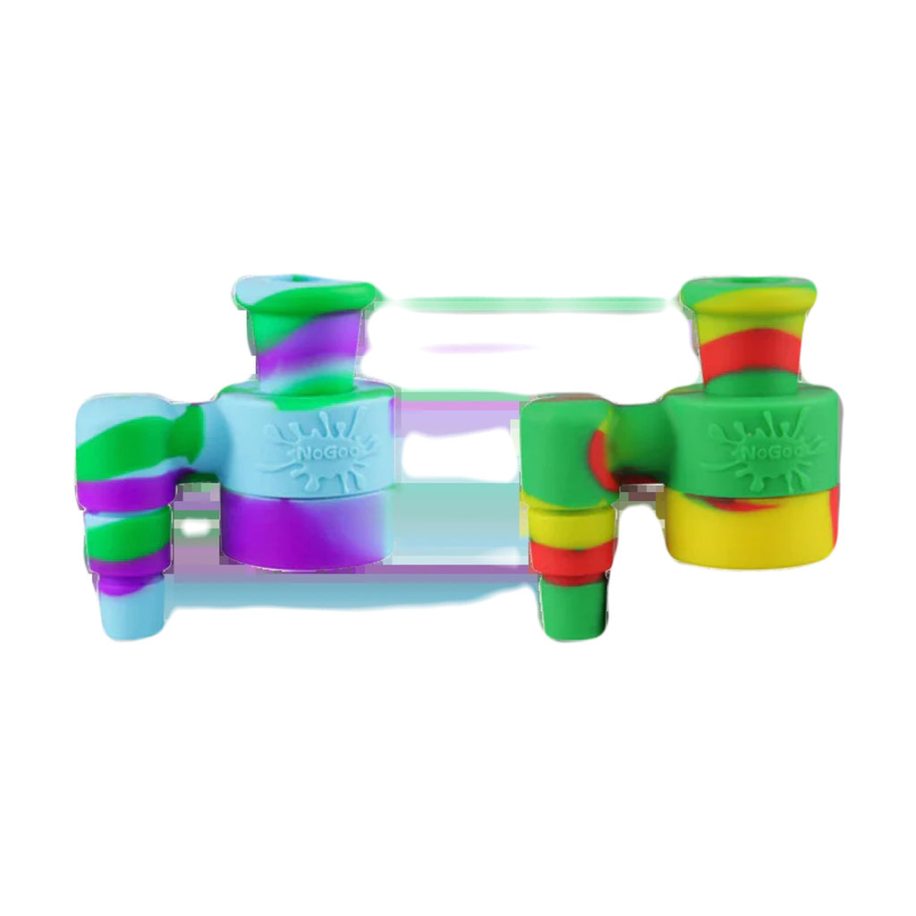 NoGoo Silicone Reclaimer in assorted colors for 18-19mm joints, durable and easy to clean