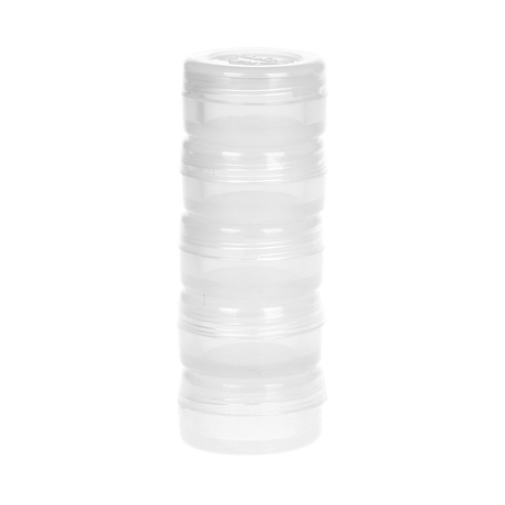 NoGoo Silicone Container | 7mL | Clear | 5ct Box
