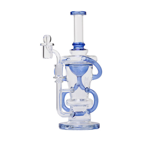 Human Grade 10.25" Straight Recycler Glass Dab Rig