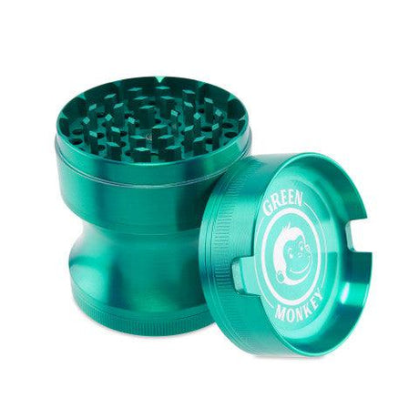 Green Monkey Grinder - Chacma 4pc with Ashtray - 2.5"
