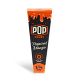 Pop Cones 1 ¼ Size Unbleached 6pk Cones - 24ct Display