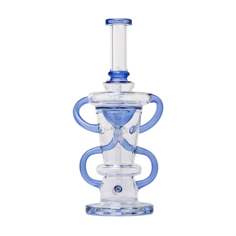 Human Grade 10.25" Straight Recycler Glass Dab Rig
