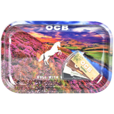 OCB Rolling Papers & Tray Combo | 1 1/4 | Assorted Designs | 12ct Box