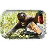 OCB Rolling Papers & Tray Combo | 1 1/4 | Assorted Designs | 12ct Box