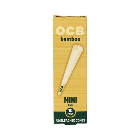 OCB Unbleached Bamboo Pre-Rolled Cones | 24pk Display
