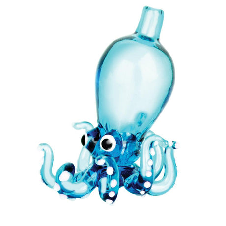 Borosilicate Glass Octopus Directional Carb Cap for Dab Rigs in Assorted Colors