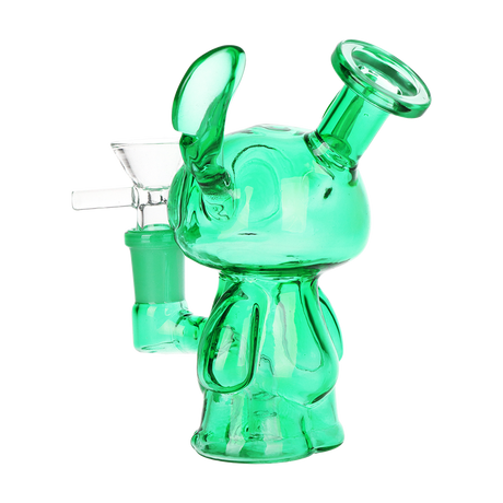 Colorful alien character glass water pipe, 14mm female joint, sold in a bundle of three bongs
