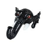 Ominous Elephant Head Glass Hand Pipe | 5"