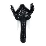 Ominous Elephant Head Glass Hand Pipe | 5"