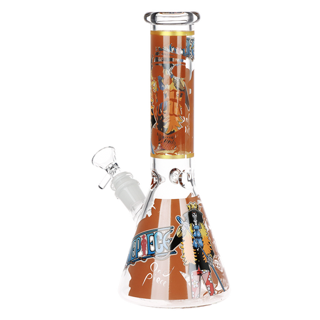 One Treasure Beaker Glass Water Pipe | 3 Blade | 10" | 14mm F