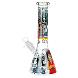 One Treasure Beaker Glass Water Pipe | Stretch | 10" | 14mm F