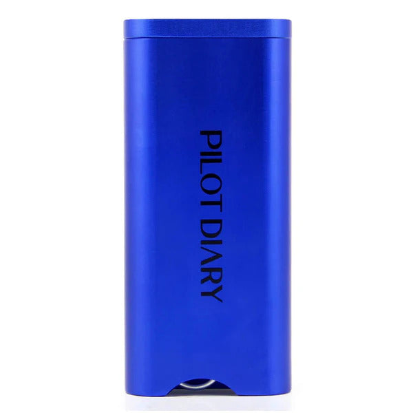 PILOT DIARY Portable Metal Dugout w/ Magnetic Lid & One Hitter