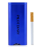 PILOT DIARY Portable Metal Dugout w/ Magnetic Lid & One Hitter