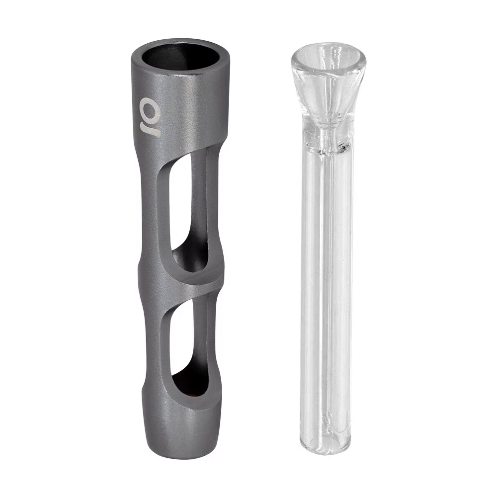 ONGROK Aluminum & Glass Chillum | 3.5"