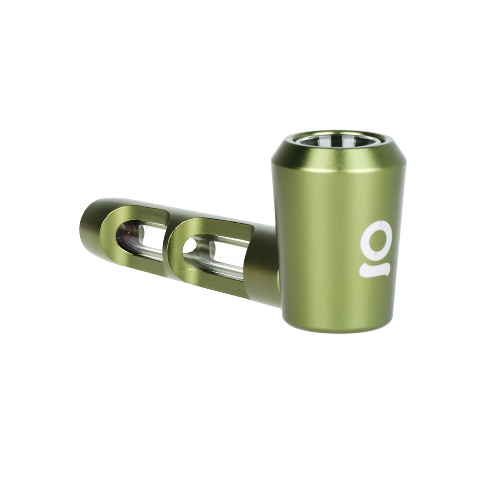ONGROK Aluminum & Glass Spoon Pipe | 4.25"