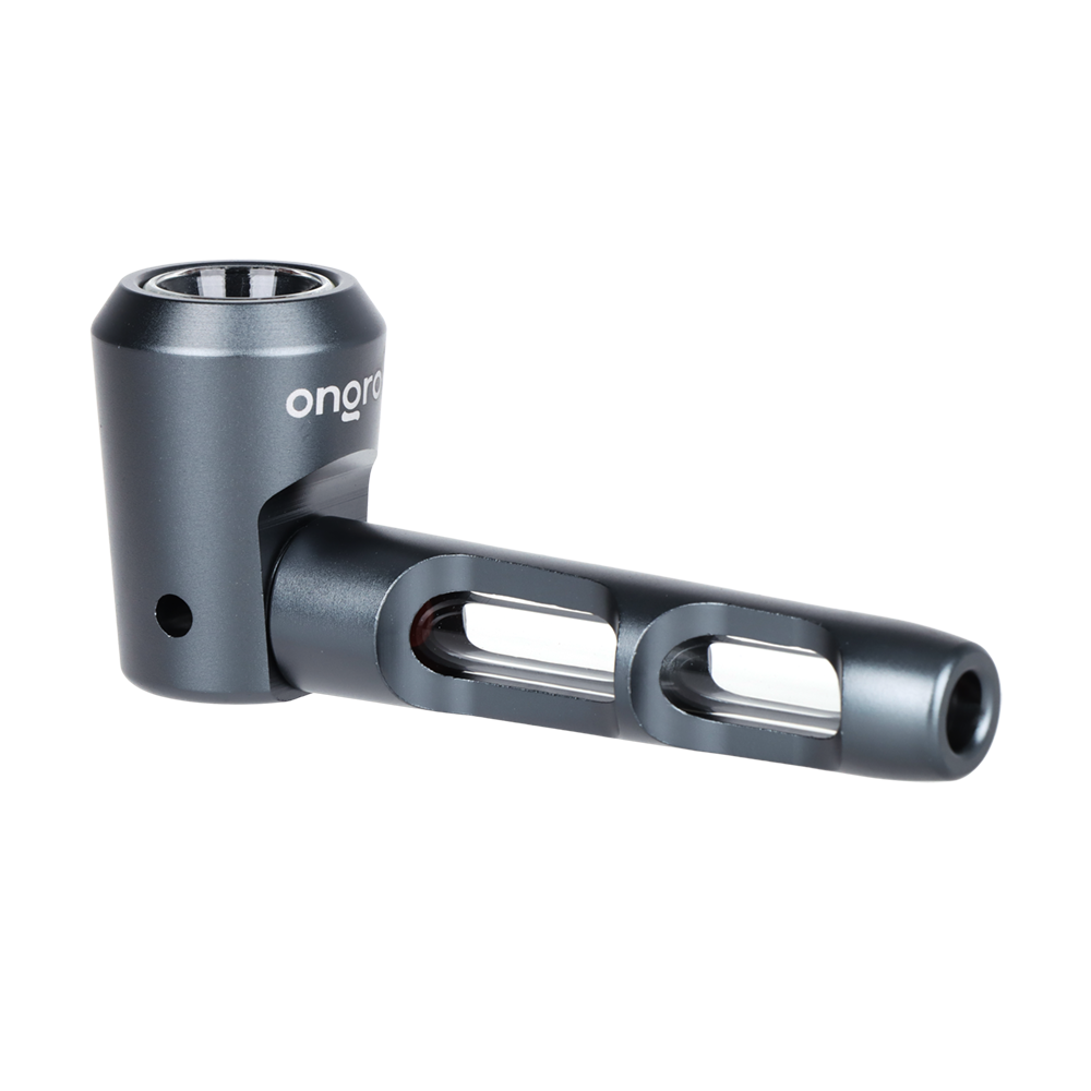 ONGROK Aluminum & Glass Spoon Pipe | 4.25"