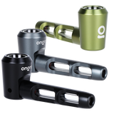 ONGROK Aluminum & Glass Spoon Pipe | 4.25"