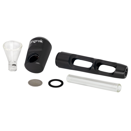 ONGROK Aluminum & Glass Spoon Pipe | 4.25"