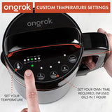 Ongrok Botanical Infuser Machine with custom temperature settings for easy oil infusion