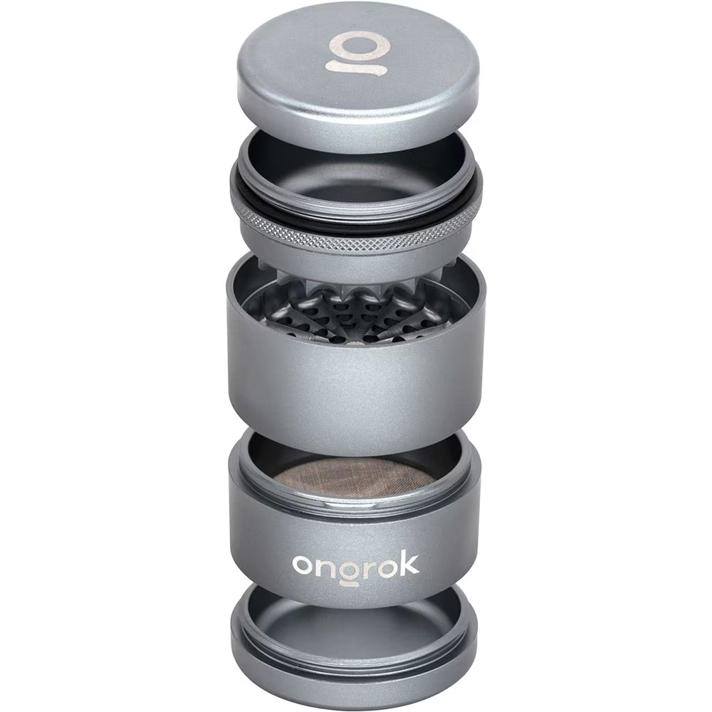 ONGROK Flower Petal Toothless Aluminum Storage Grinder | 5pc