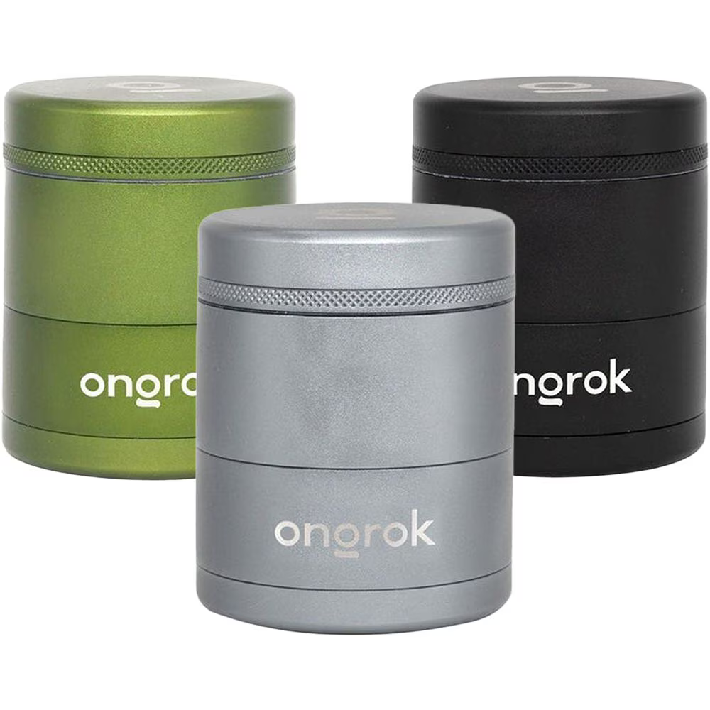 ONGROK Flower Petal Toothless Aluminum Storage Grinder | 5pc