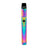 Ooze Beacon Slim Wax Pen in Rainbow, 800mAh battery, front view on seamless white background
