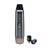 Ooze Booster Extract Vaporizer in Black, 1100mAh battery, front view with mouthpiece and power button