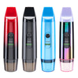 Ooze Booster Extract Vaporizer lineup with 1100mAh battery, showing red, black, blue, and rainbow variants