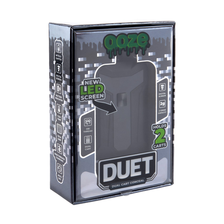 Ooze Duet Dual Cart Variable Voltage 510 Vape Battery | 650mAh