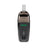 Ooze Flare Dry Herb Vaporizer in Panther Black, 2200mAh, front view on white background