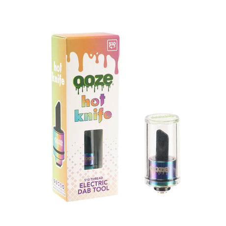 Ooze Hot Knife 510 Electric Dab Tool in packaging, assorted colors, ideal for concentrates