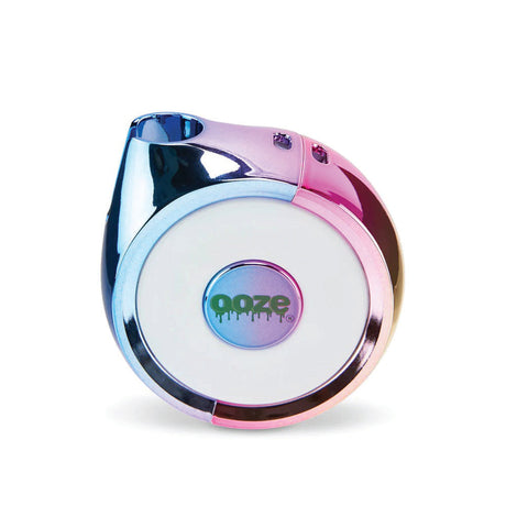 Ooze Movez Wireless Speaker with 510 Vape Battery in Rainbow, 650mAh - Front View